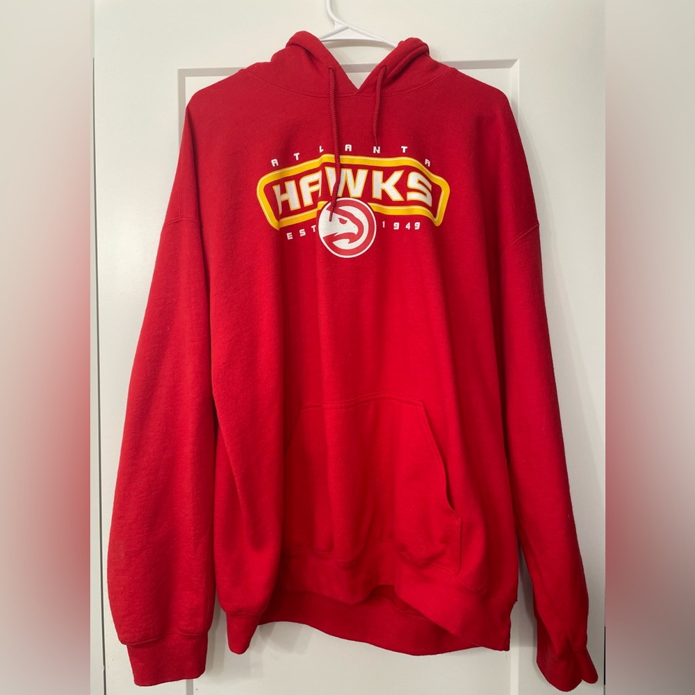 Red Atlanta Hawks Hoodie